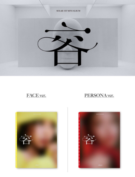 Solar - Face 1st Mini Album [Random ver]