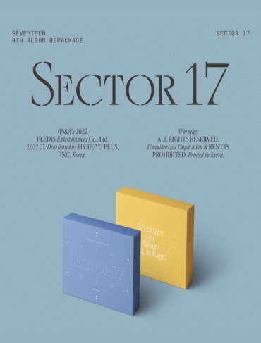 SEVENTEEN 4TH ALBUM REPACKAGE - SECTOR 17
