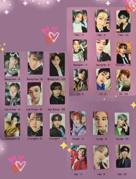 STRAYKIDS 5STAR OFFICIAL PHOTOCARDS