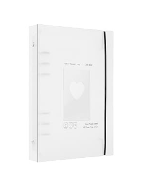 kpop photocard album binder + 10p photocard sleeve