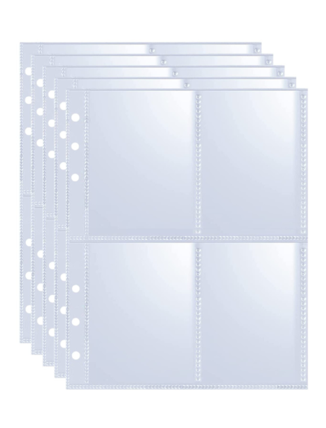 A5 SLEEVE FOR PHOTOCARDS - 4 POCKETS