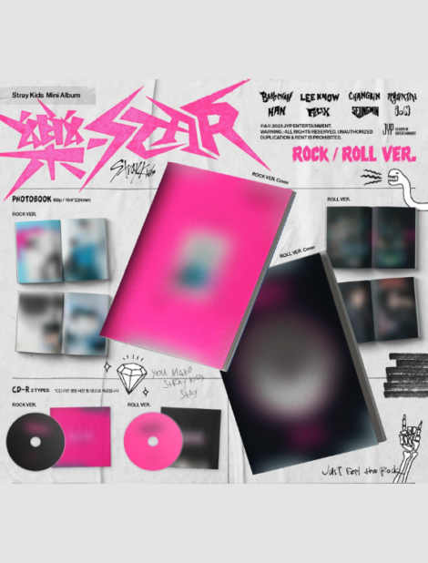 Straykids RockStar 8TH Mini Album