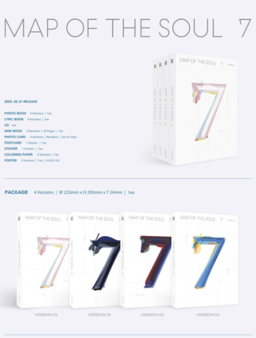 ⁦[random] BTS - MAP OF THE SOUL : 7⁩ – תמונה ⁦2⁩
